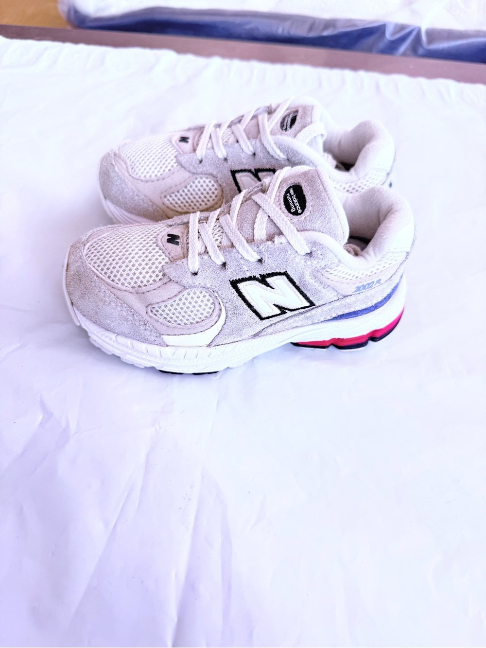 “ SIZE 8” New Balance 2002R Toddler Reflection Vintage Indigo’